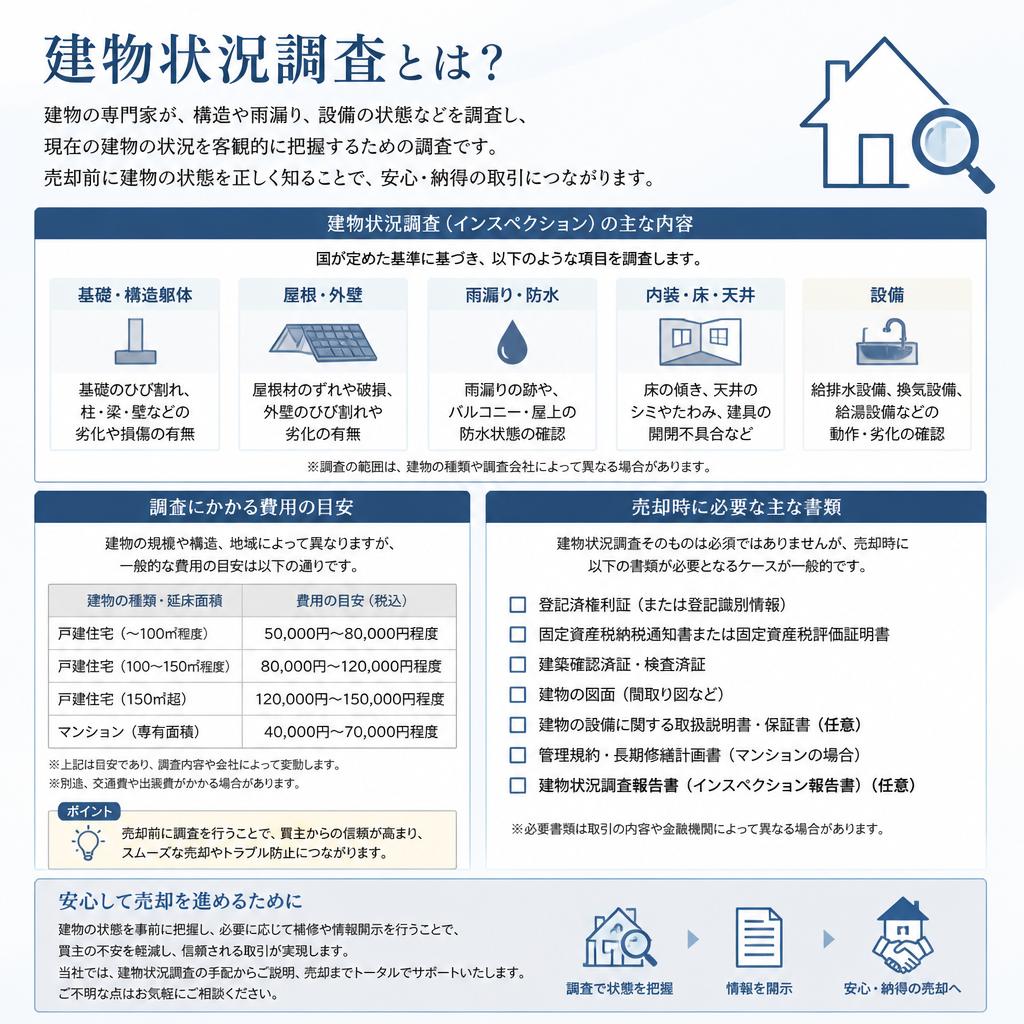 建物状況調査で見える安心