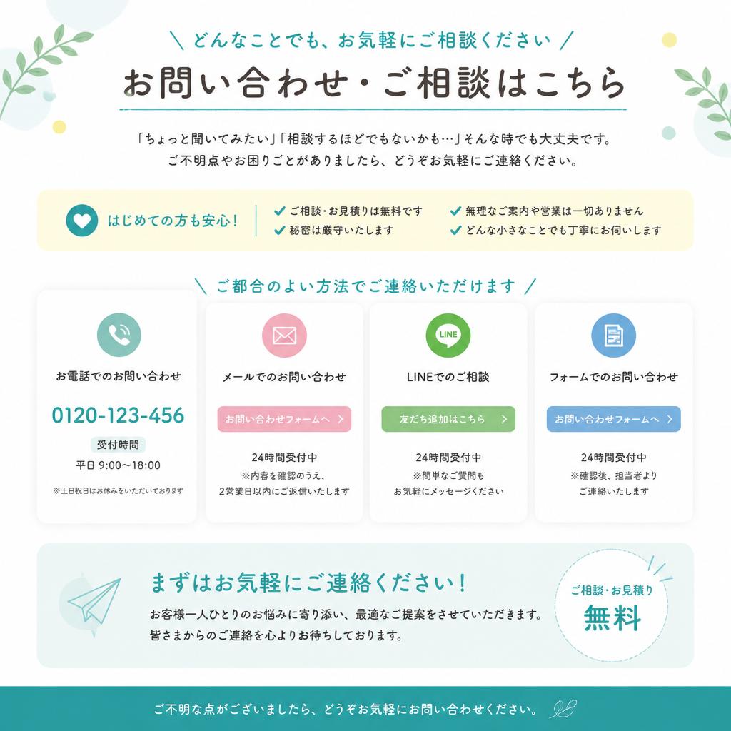 お問い合わせ・相談窓口